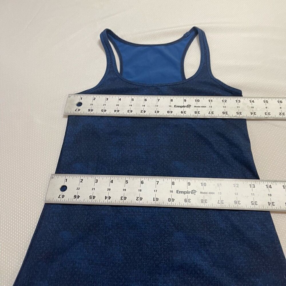 Lululemon Cool Blue Racerback Tank Top Size Small Medium See Measurements - Picture 4 of 7